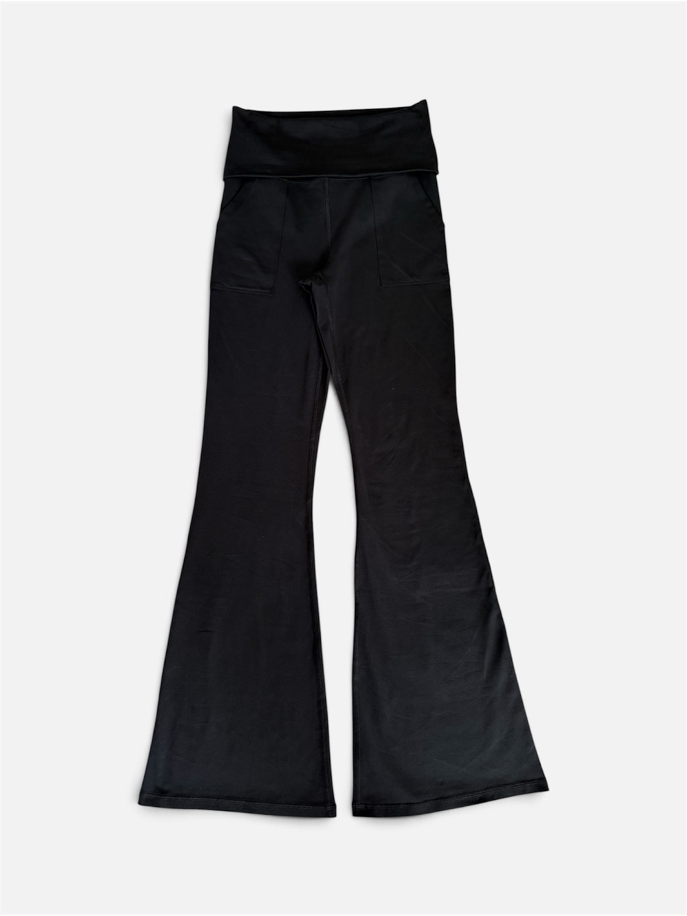 OFFLINE By Aerie The Hugger High Waisted Foldover Flare Legging